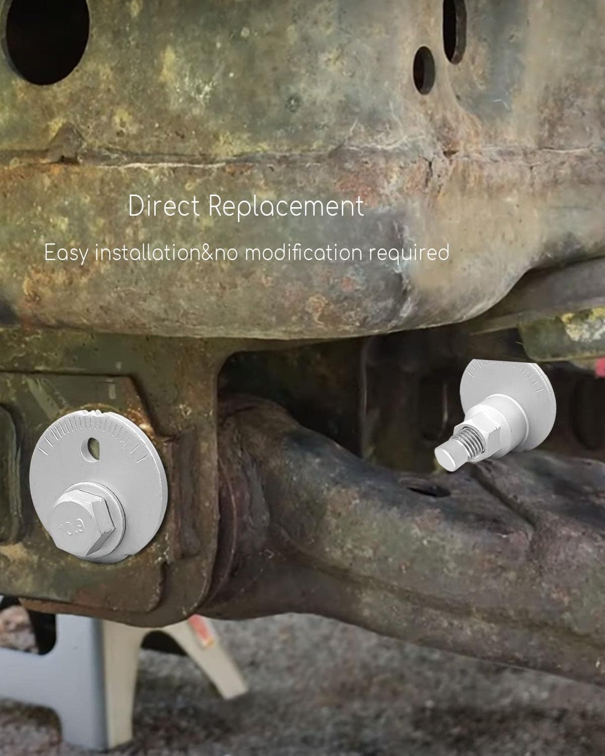 ULZOZN 4 Pcs Tornillos Ajuste de Cámber para Toyota Tacoma - Imagen 7