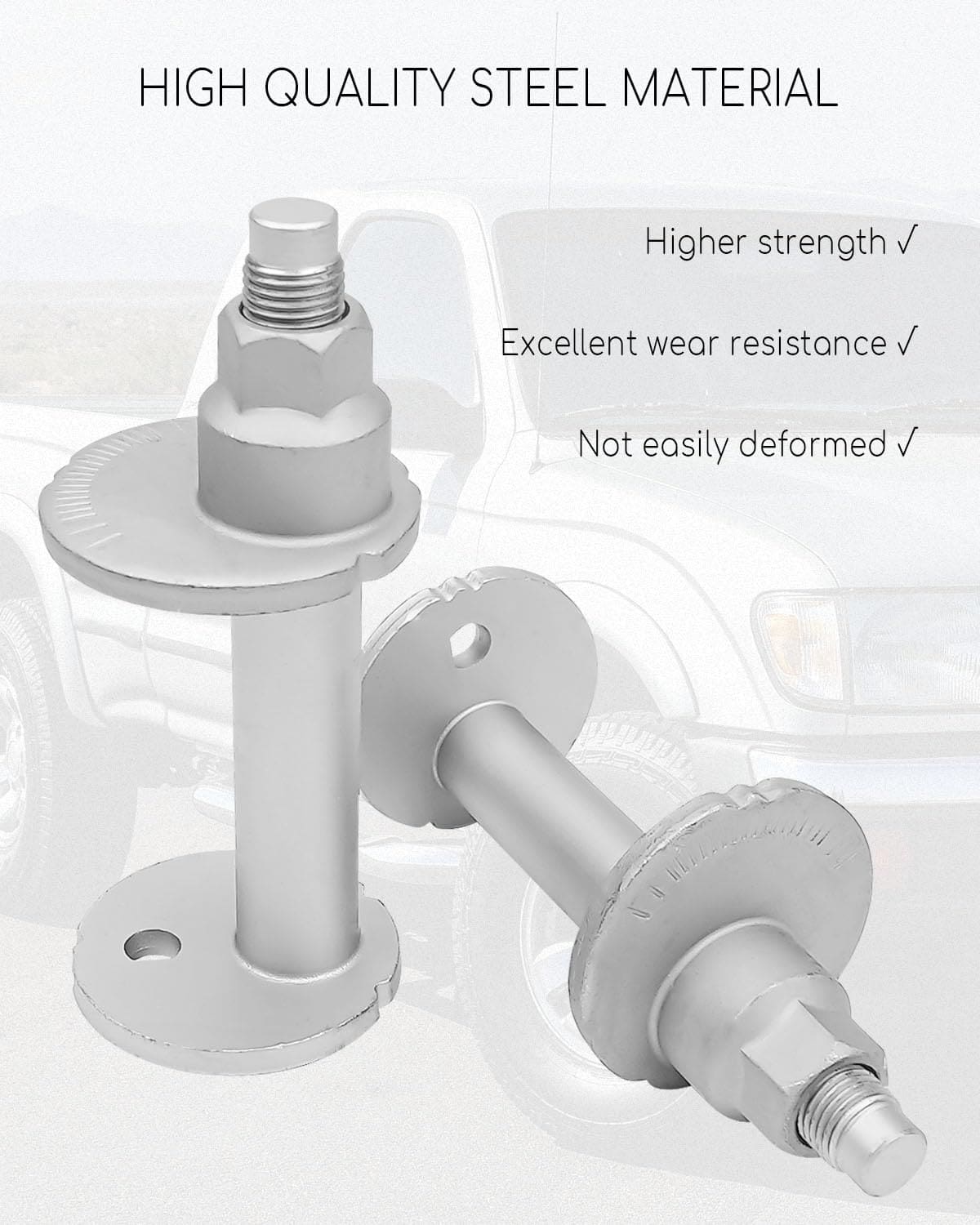 ULZOZN 4 Pcs Tornillos Ajuste de Cámber para Toyota Tacoma - Imagen 5