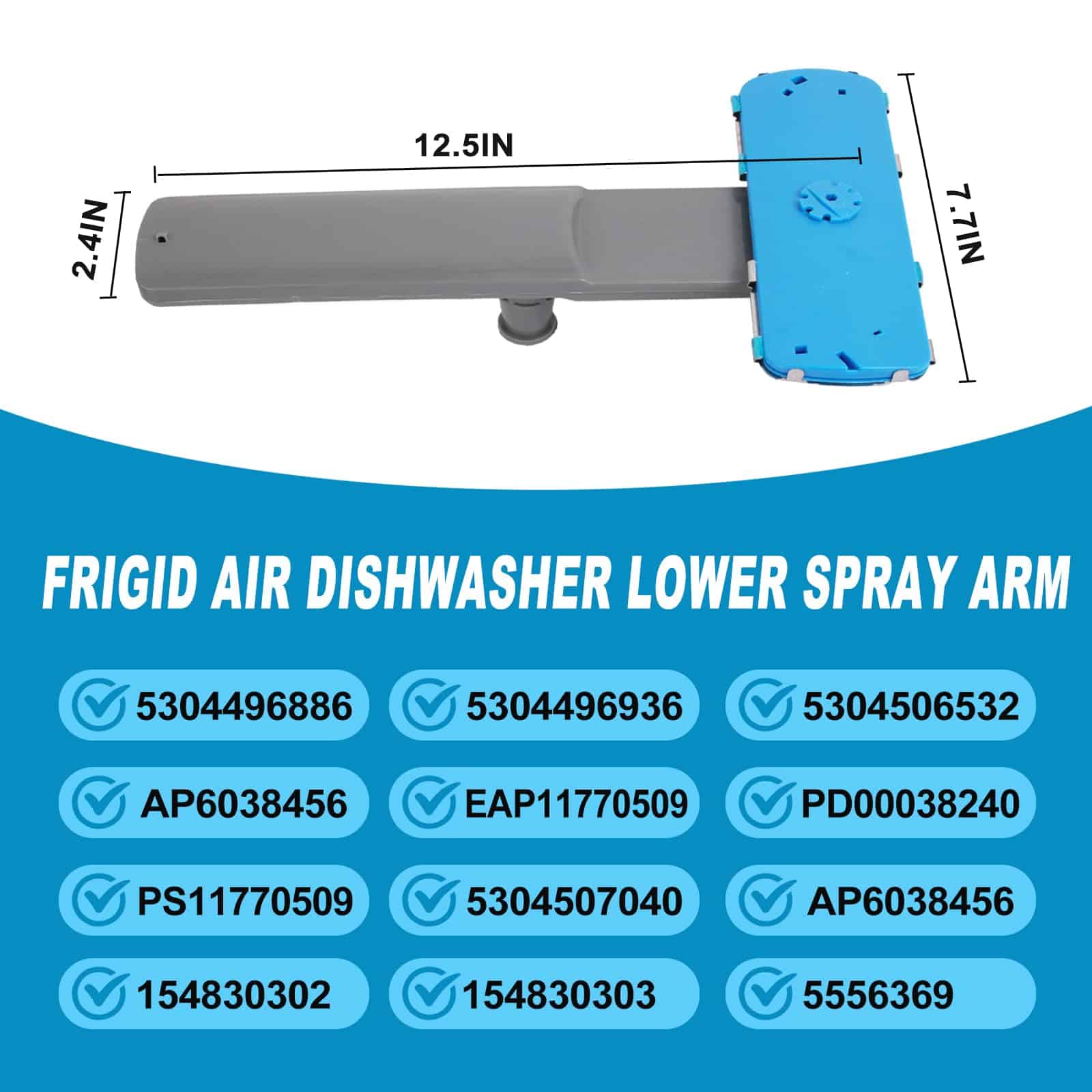 Brazo rociador inferior 5304506660 para ensamblaje de brazo - Imagen 4