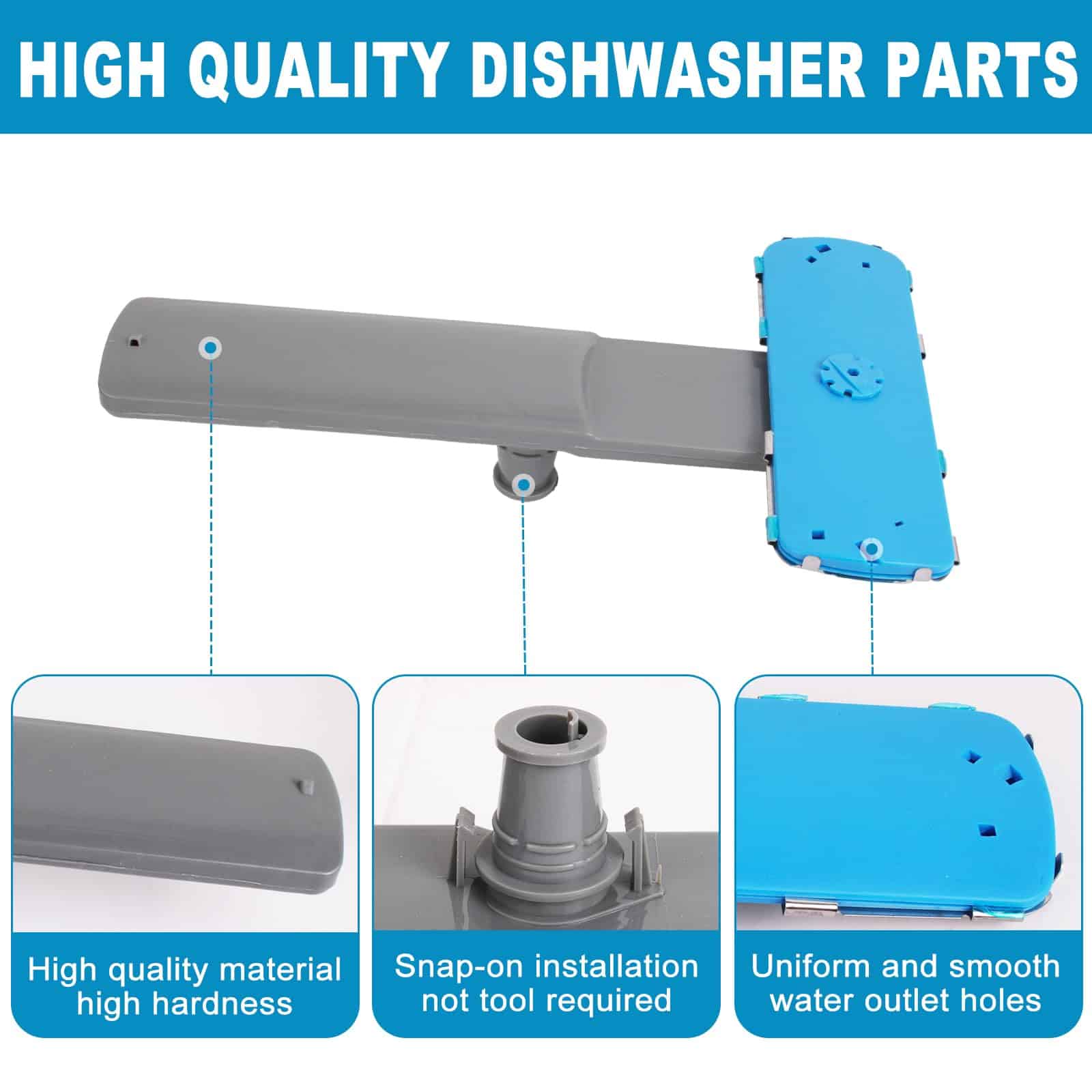 Brazo rociador inferior 5304506660 para ensamblaje de brazo - Imagen 6