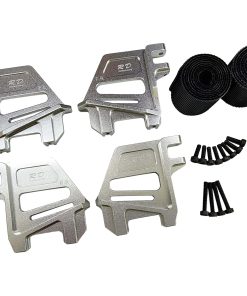 Soporte de Montaje de Batería Alto de Aleación -Plata