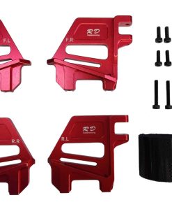 Soporte de batería alto de aleación de -Rojo