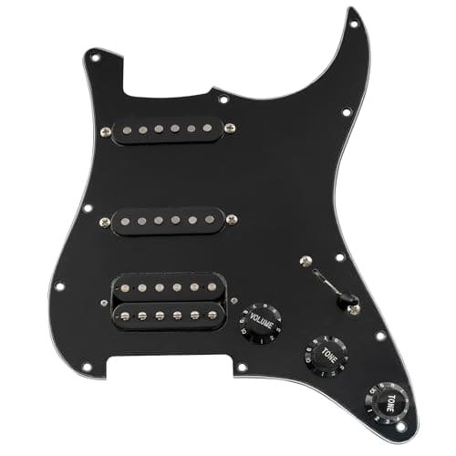 Guarda Golpeado con Alnico 5 Humbucker y Single Coil para