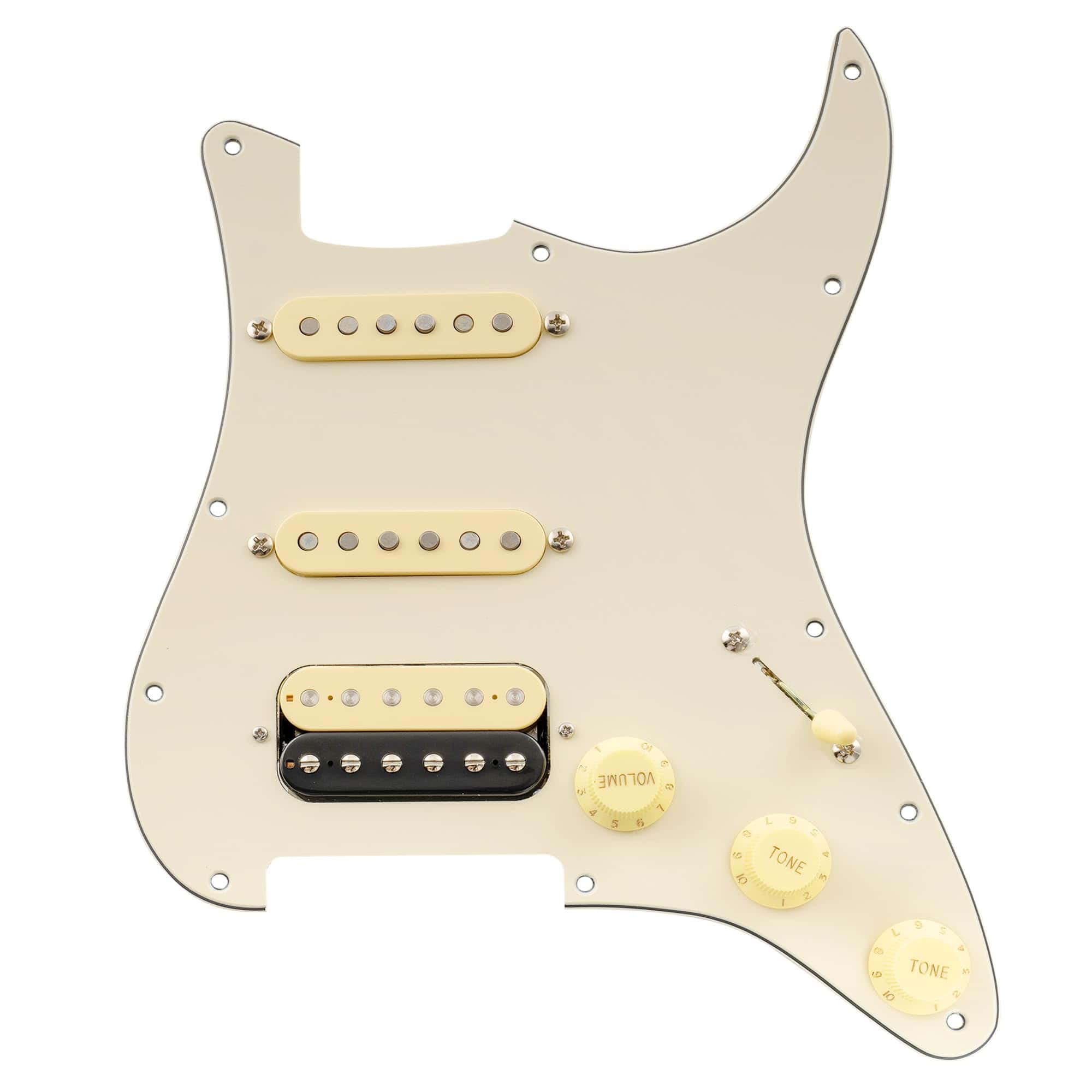 Musiclily Pro Auto-Split HSS Loaded Pickguard ST