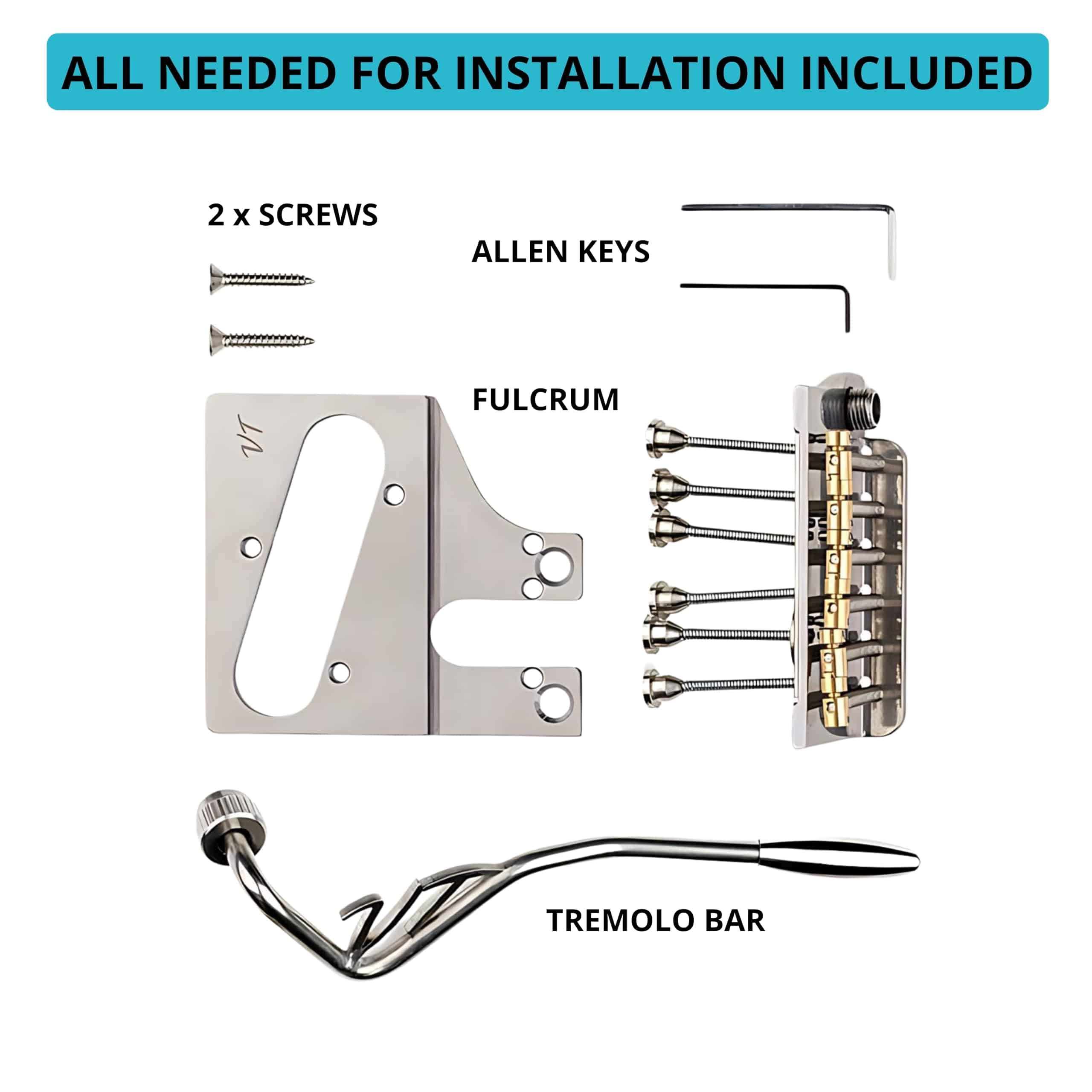 Puente de trémolo Vega-Trem VT2ND Teletrem Modern para - Imagen 5