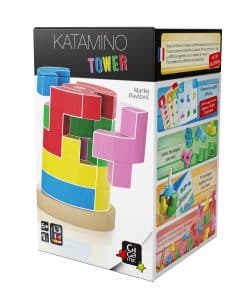 Torre Katamino | Juego de Rompecabezas de Madera para Niños
