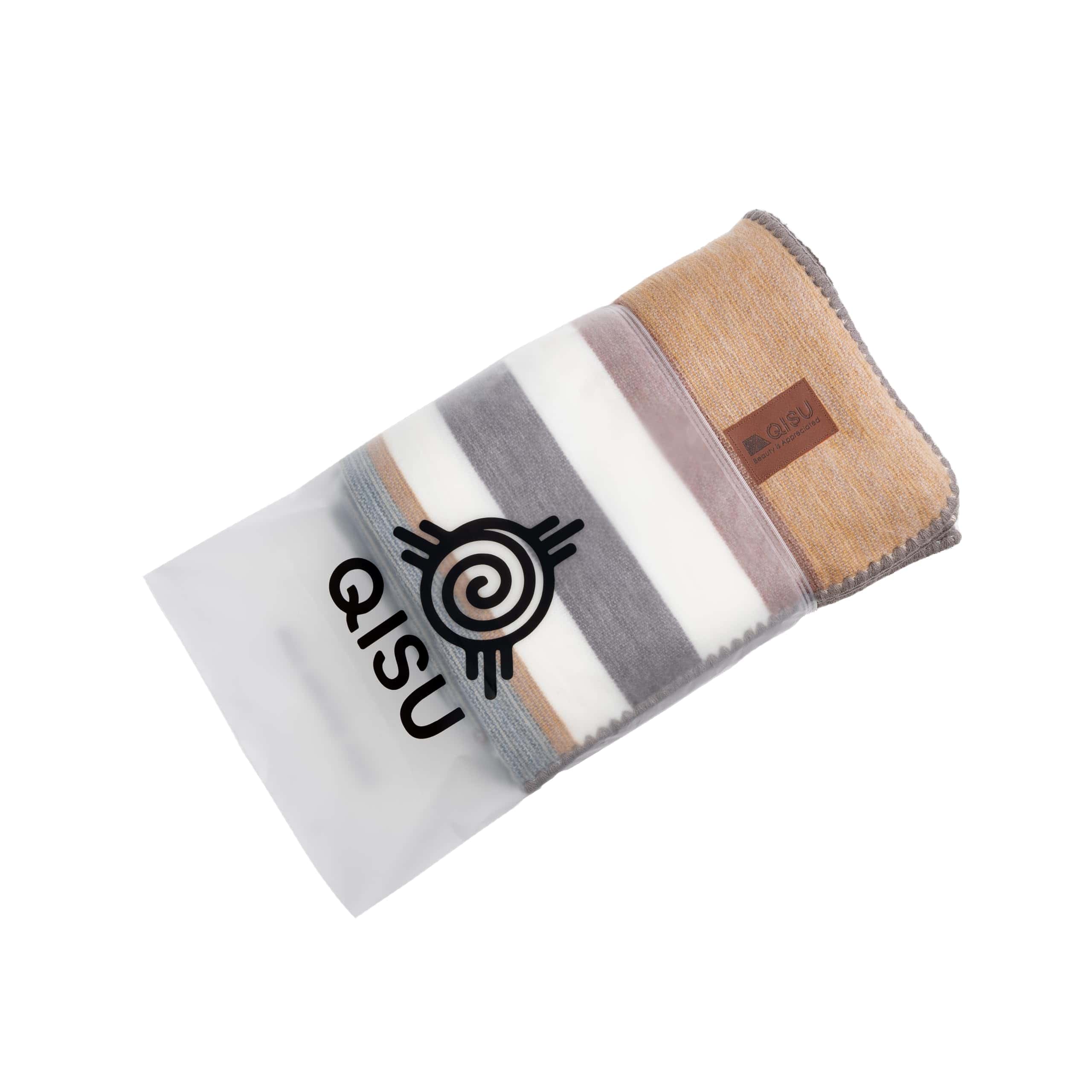 Manta de Lana de Alpaca QISU | Grande, Hermosa, Cálida, - Imagen 9