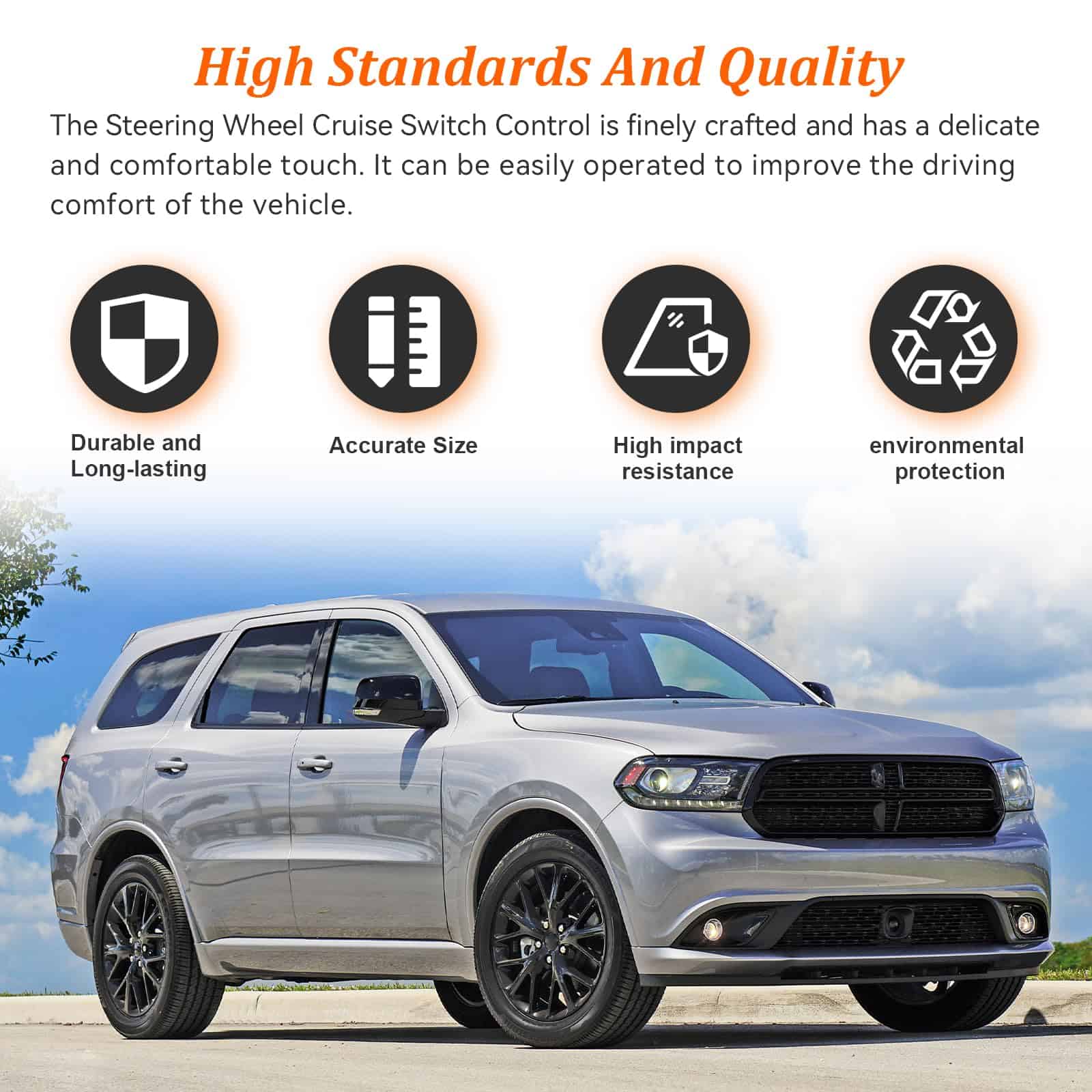 Botón de Interruptor de Control de Crucero del Volante - Imagen 4