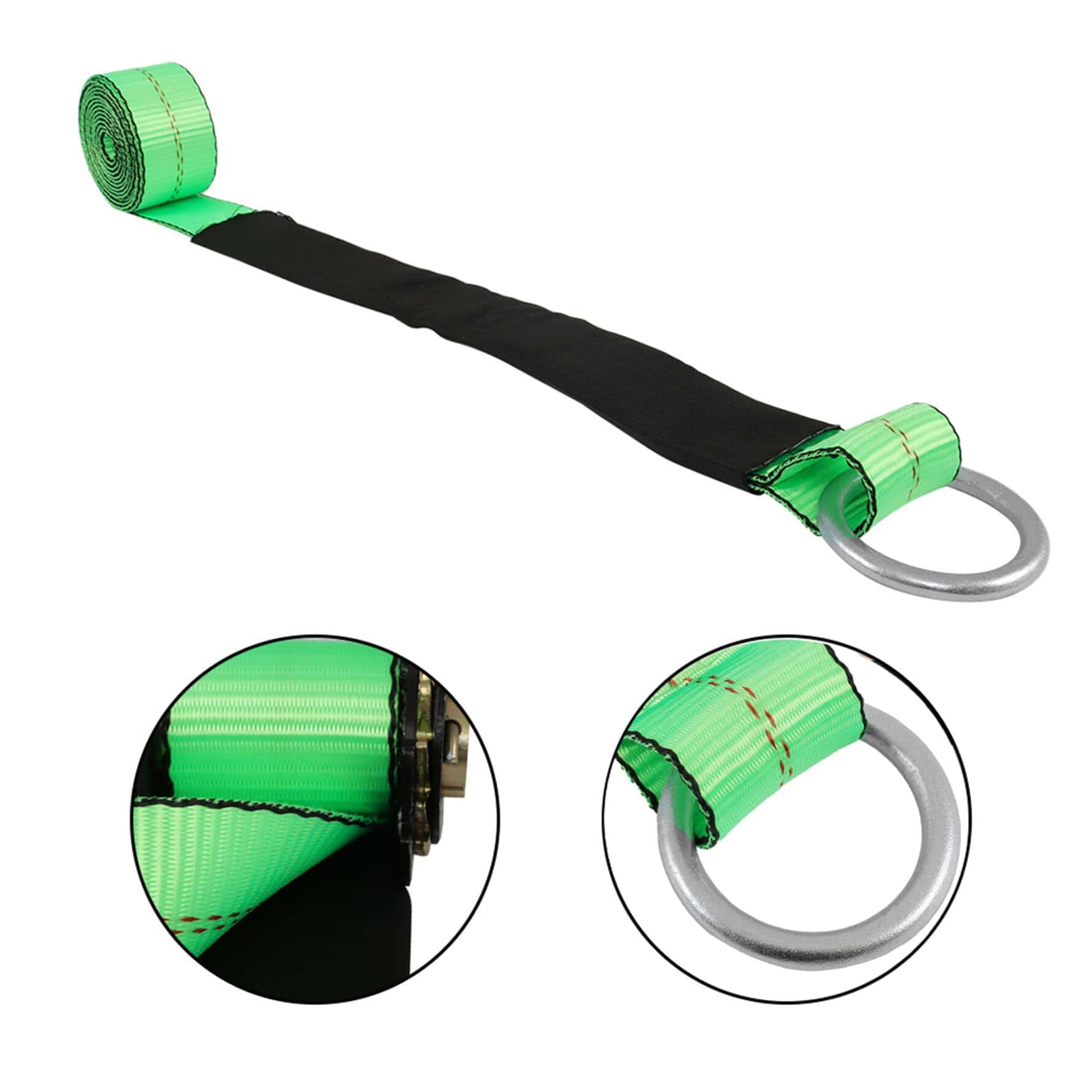 Paquete de 4 Amarres Generales Verdes con Ganchos de - Imagen 5