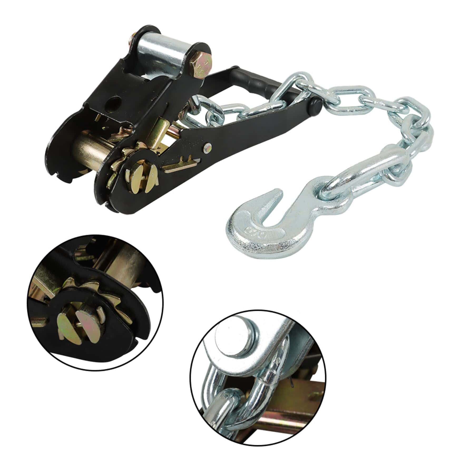 Paquete de 4 Amarres Generales Verdes con Ganchos de - Imagen 6