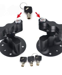 QHHR RX-LOX-PM Pack Mount Lock con Llaves Compatible con
