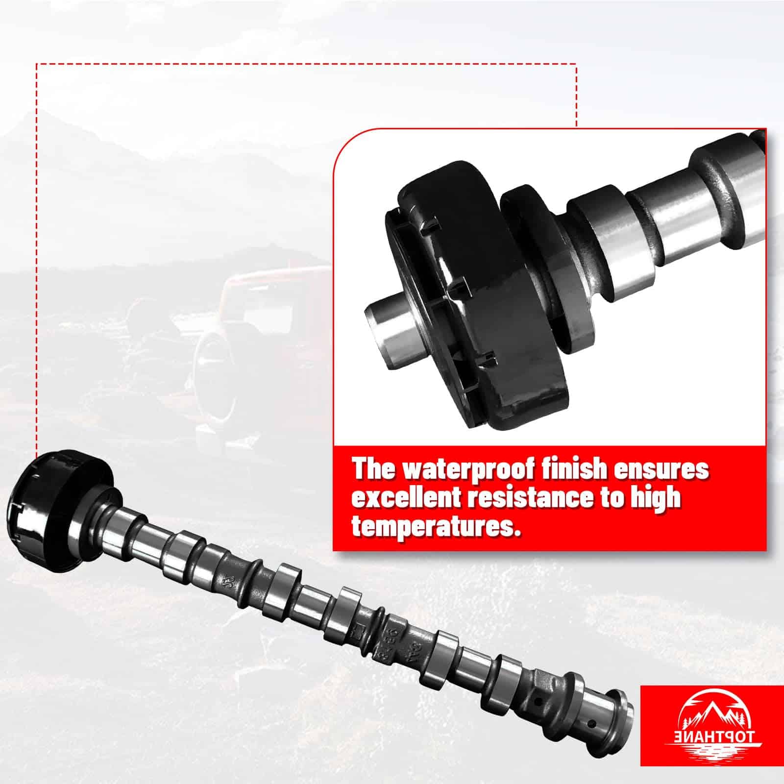 Árbol de levas de escape derecho 5184378AG compatible con - Imagen 6