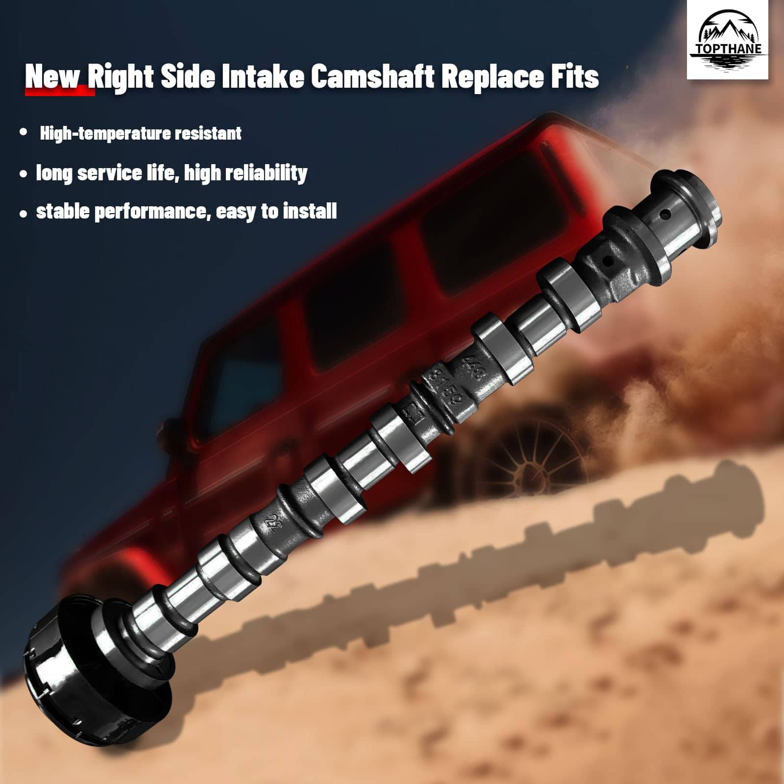 Árbol de levas de escape derecho 5184378AG compatible con - Imagen 7