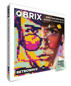 QBRIX Kit de Construcción de Mosaico de Autoretrato