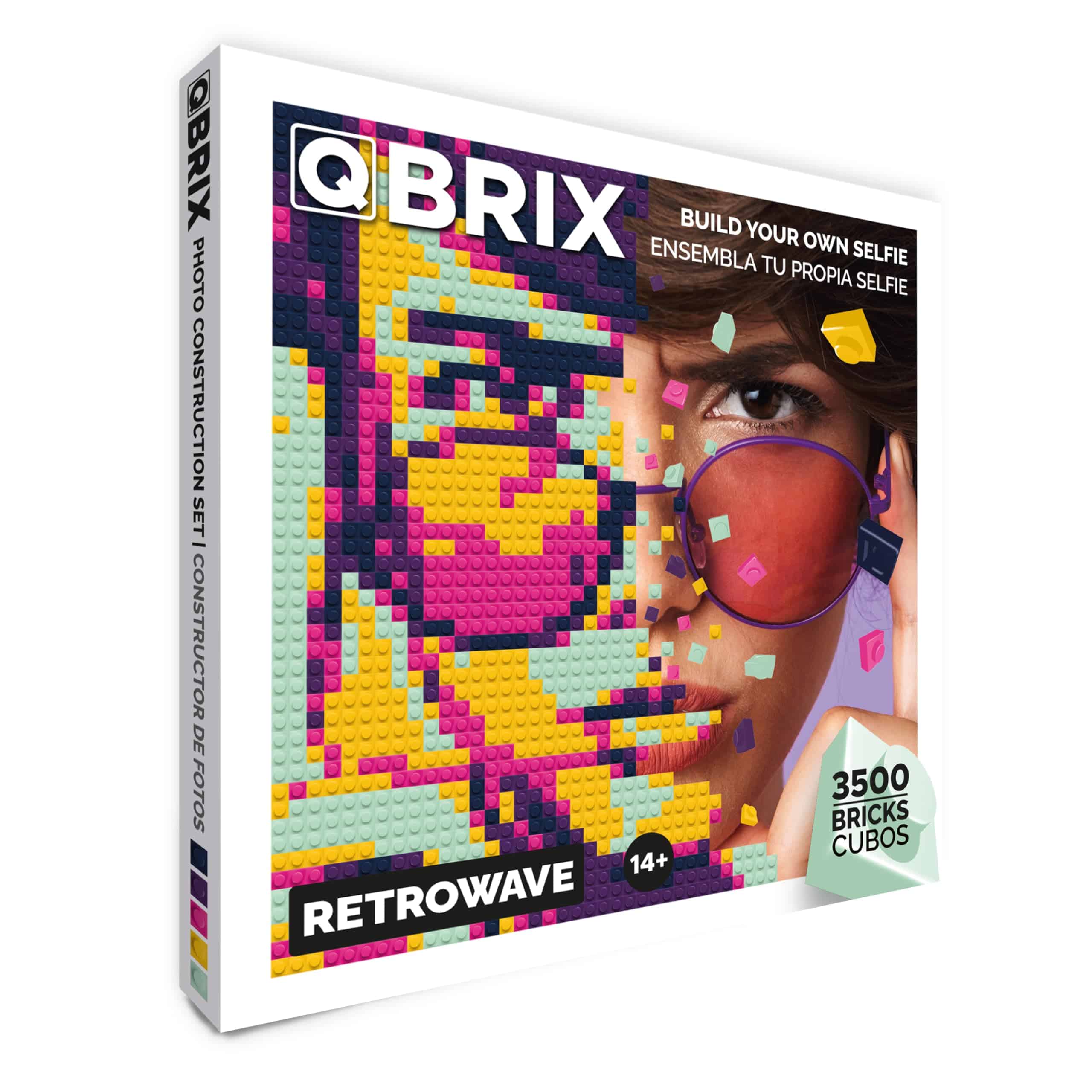 QBRIX Kit de Construcción de Mosaico de Autoretrato