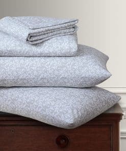 Juego de sábanas de franela estampada -Gris La Folia