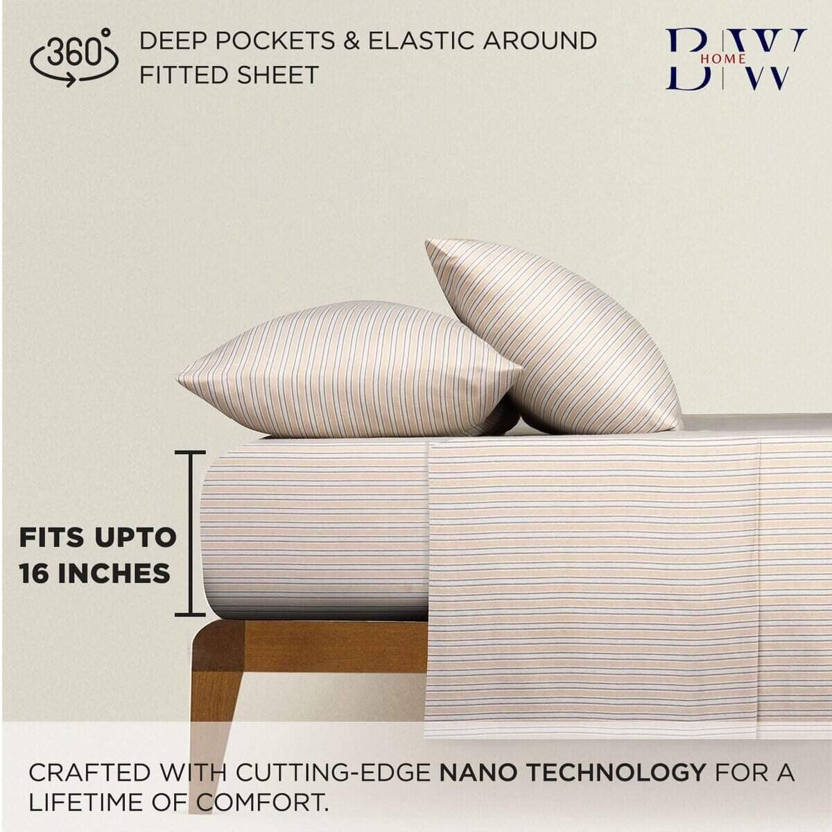 Juego de sábanas de franela 100% algodón estampado - Imagen 5