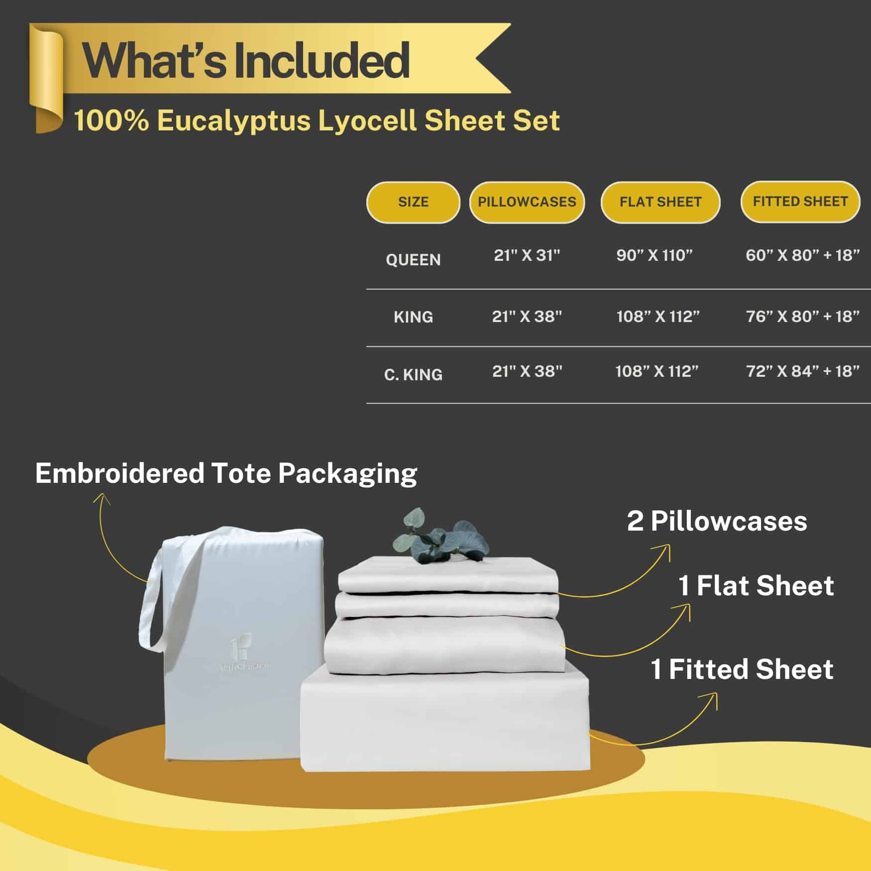 Juego de Sábanas 100% Austriacas de Eucalipto para - Imagen 7