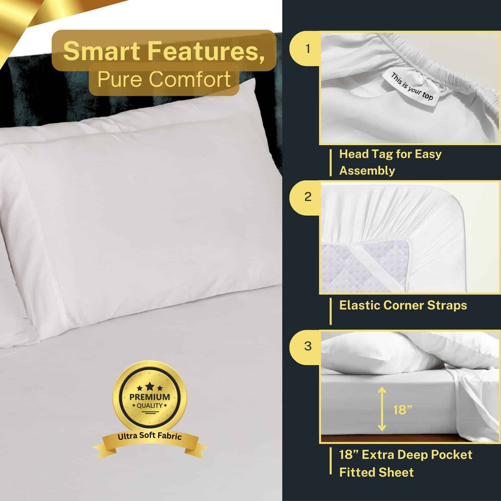 Juego de Sábanas 100% Austriacas de Eucalipto para - Imagen 4