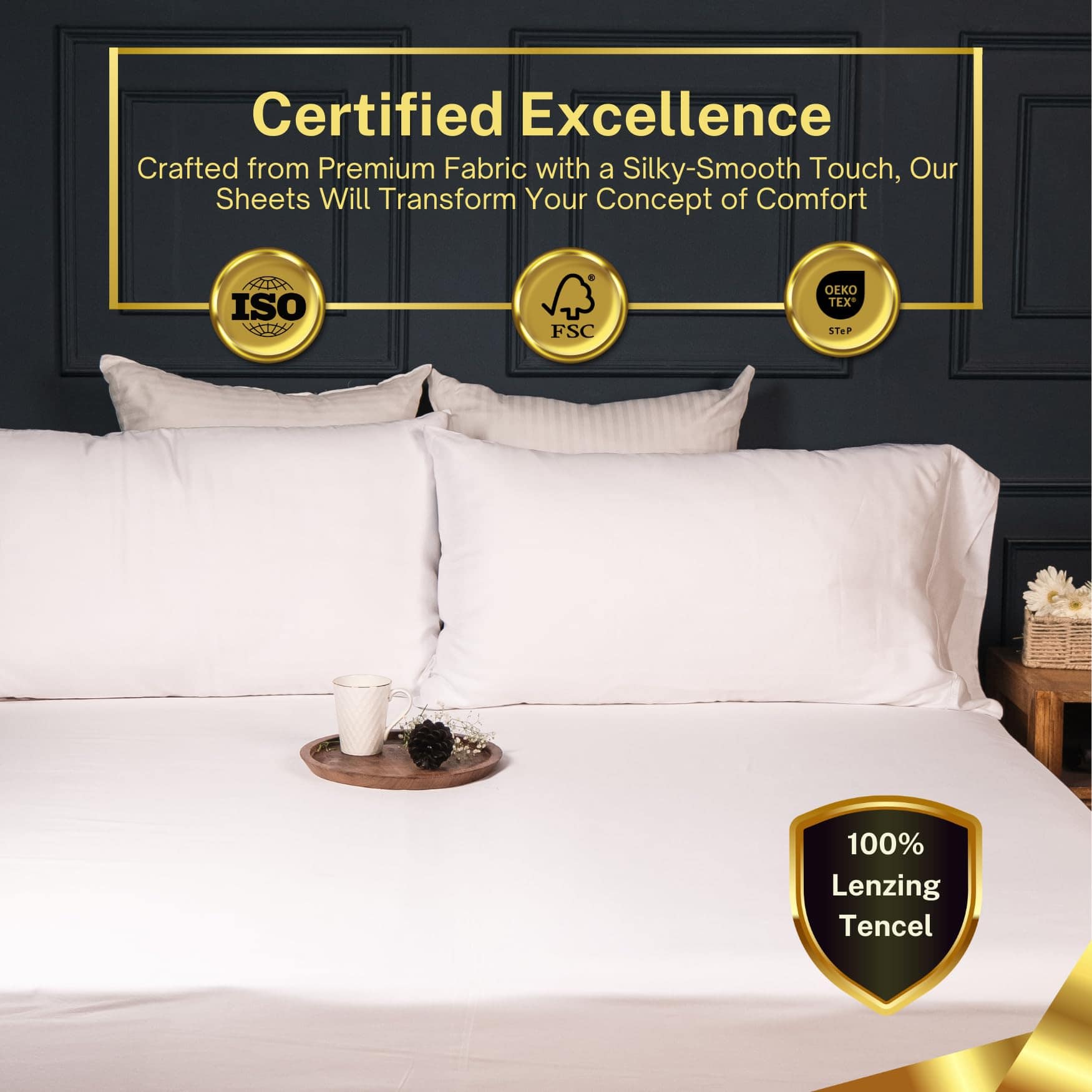 Juego de Sábanas 100% Austriacas de Eucalipto para - Imagen 3