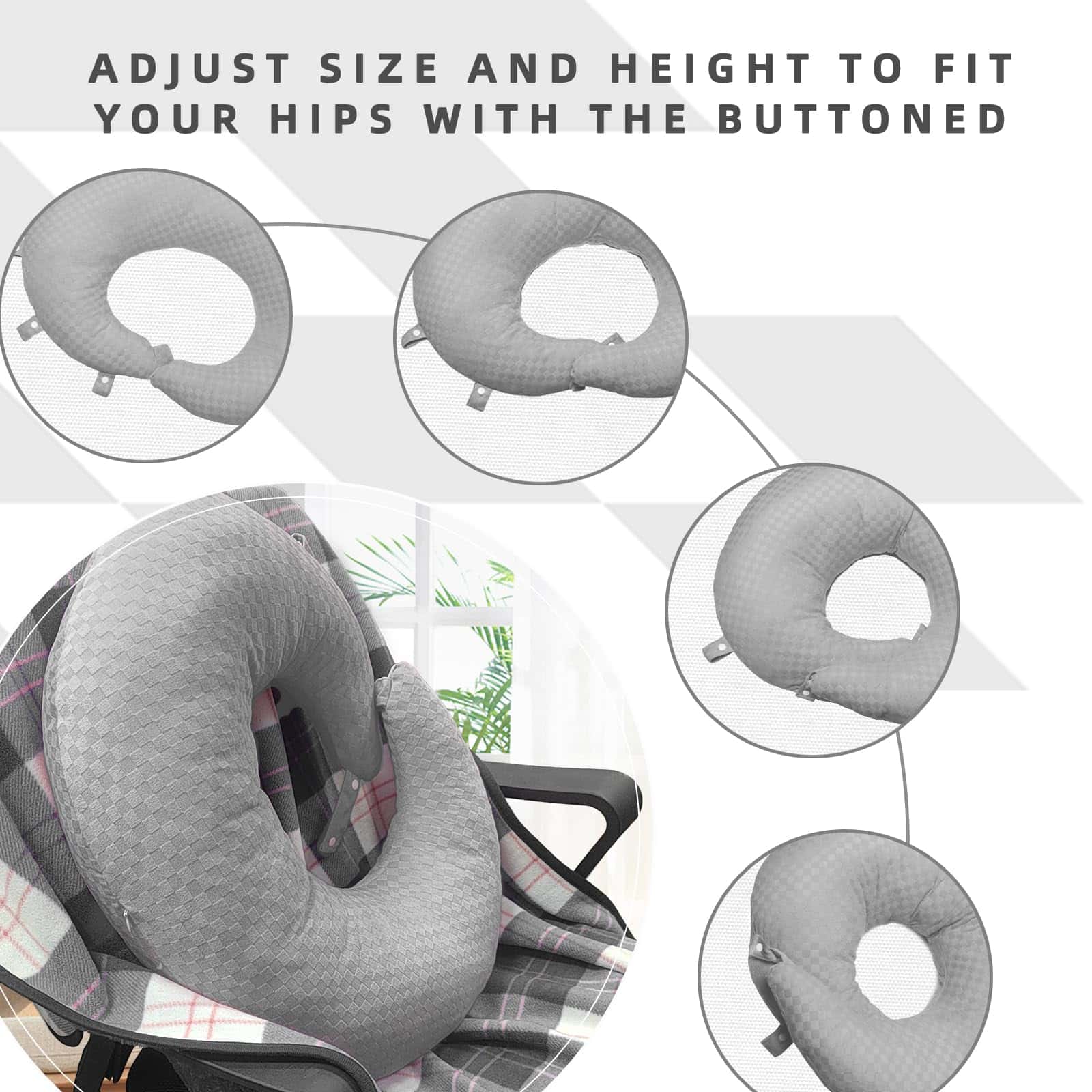 Almohada BBL Post Cirugía para Glúteos para Dormir, - Imagen 3