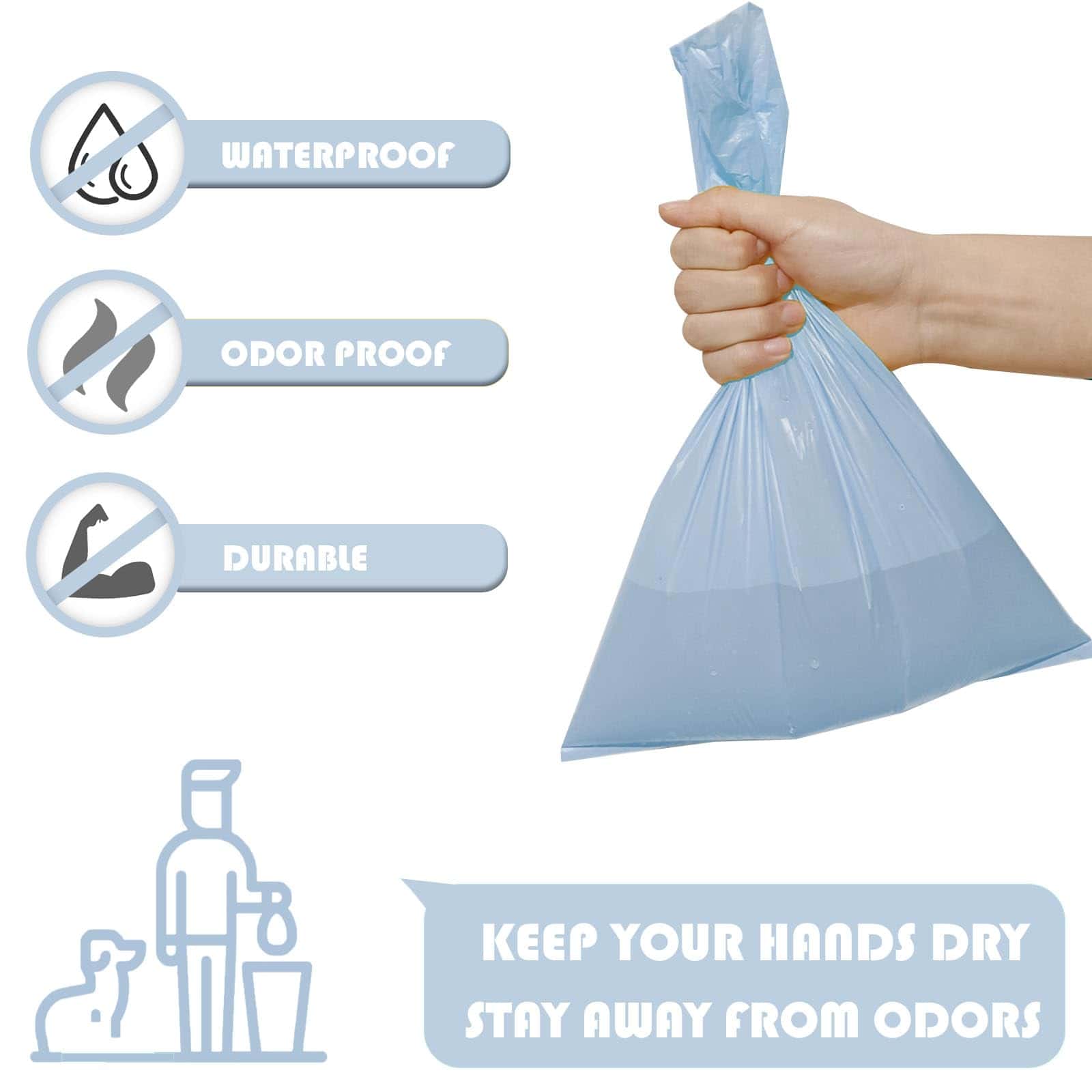 A&H ZIER Porta Bolsas de Caca con Lanyard Colorido - Imagen 4