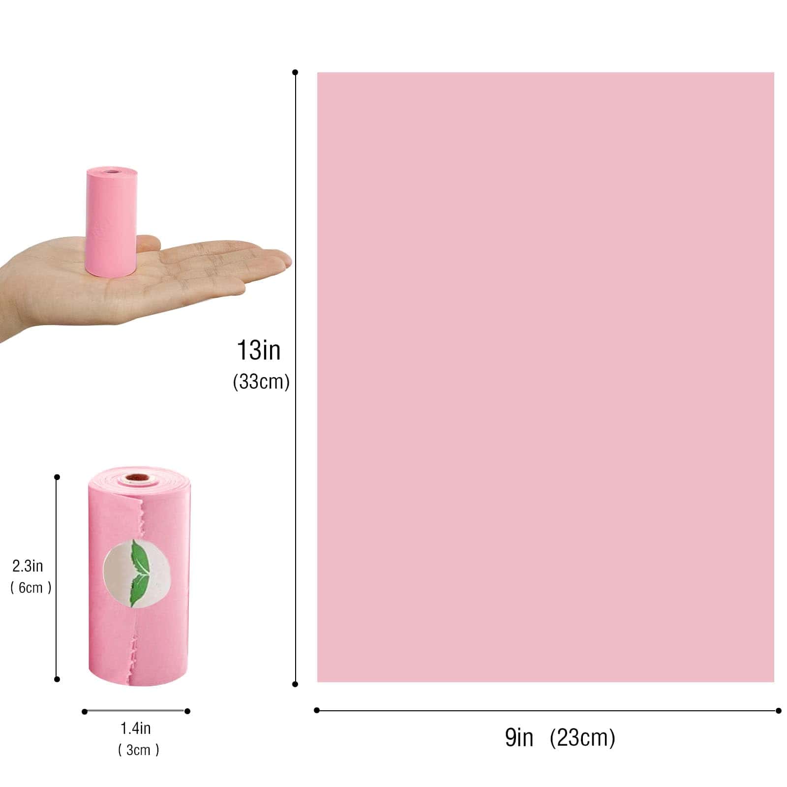 Porta bolsas de desechos con lanyard colorido, dispensador - Imagen 6