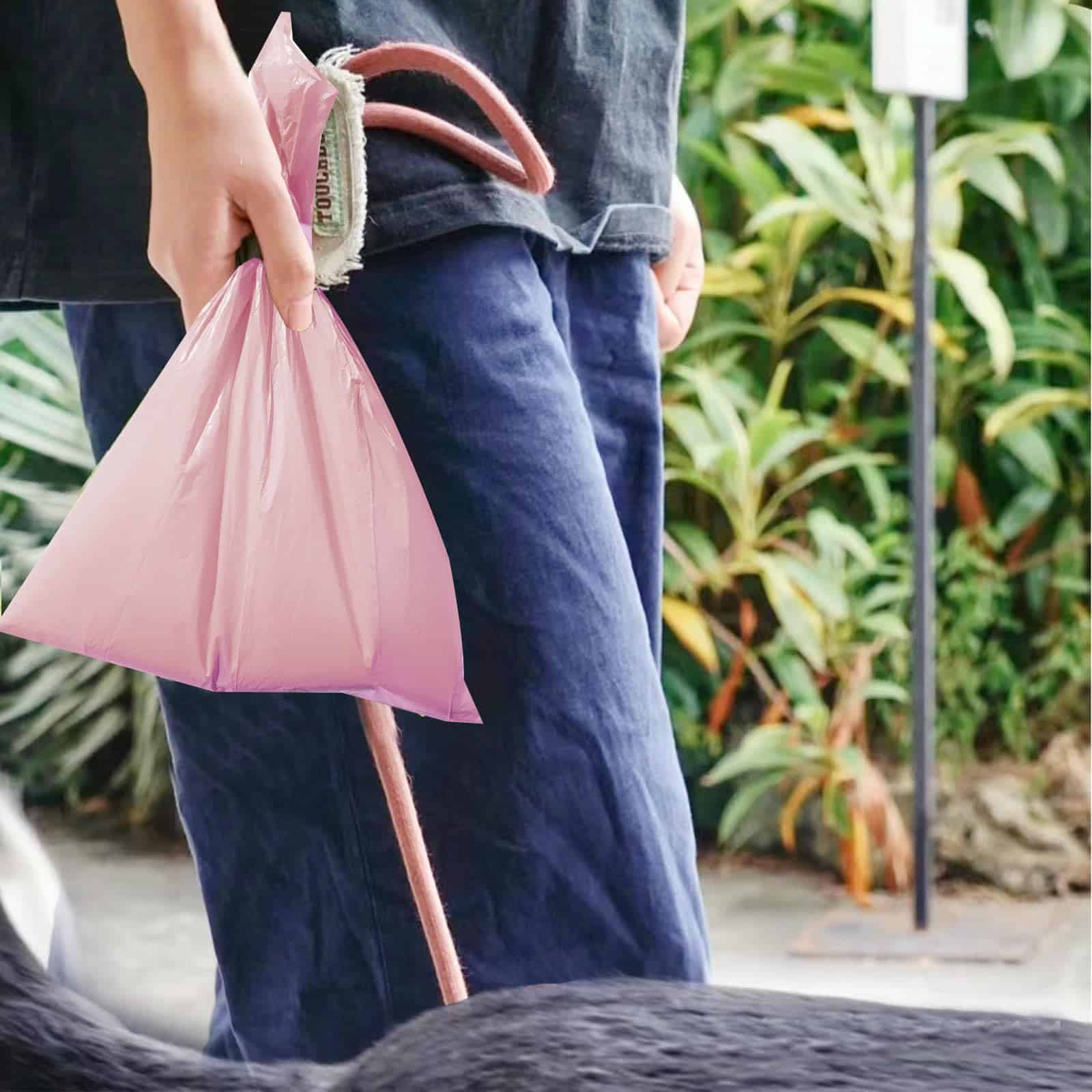 Porta bolsas de desechos con lanyard colorido, dispensador - Imagen 3