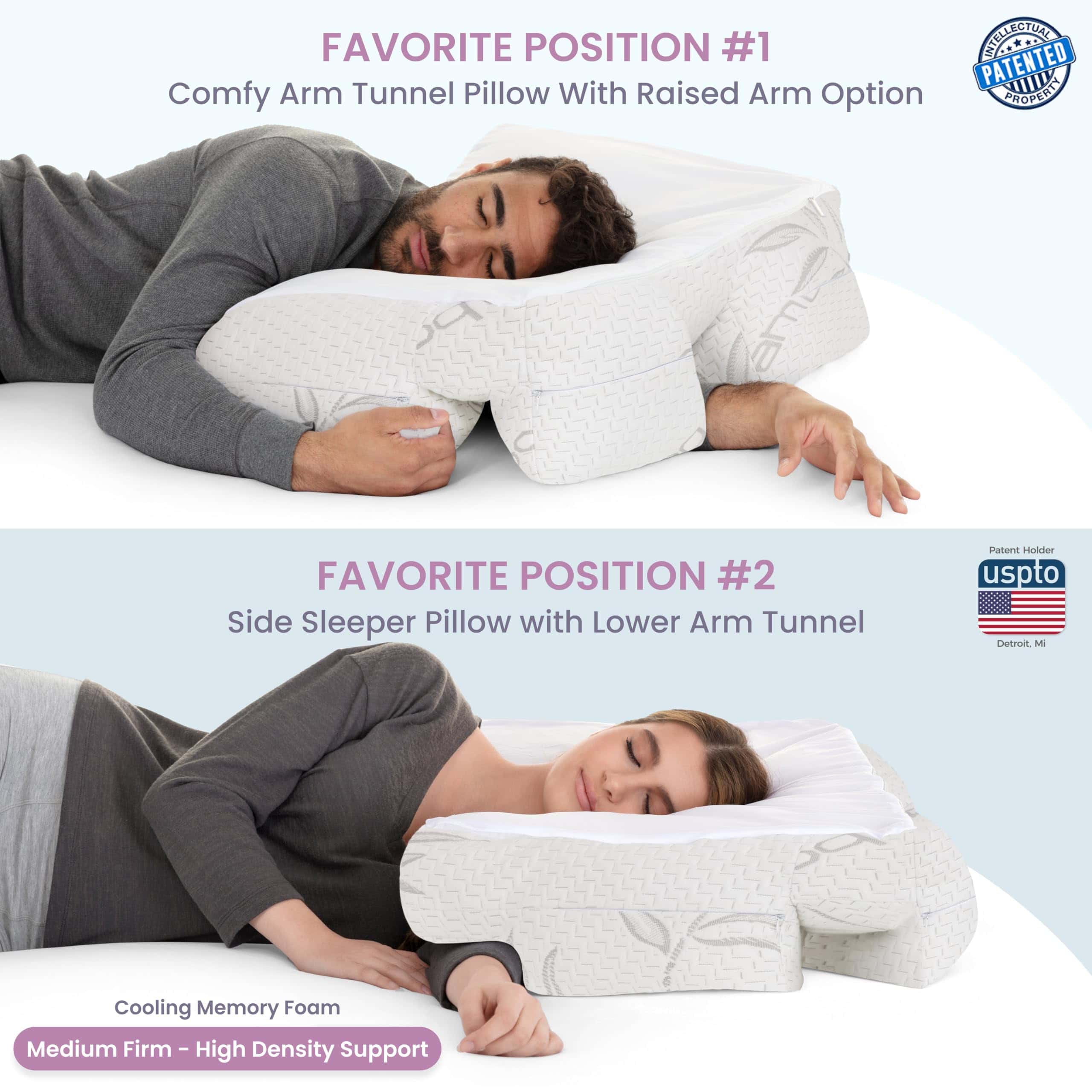 Almohada para esposa - Soporte medio firme de alta - Imagen 4