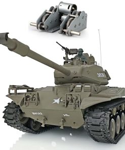 Tanque Militar RC POCO DIVO Walker Bulldog M41A3 Escala