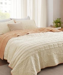 Juego de ropa de cama de edredón Bedsure King - Edredón de