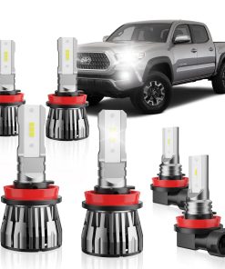 ETOILUMI 6PCS Combo de Bombillas de Niebla -Blanco Frío