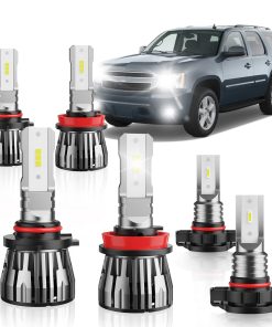 ETOILUMI 6PCS LED Bombillas Frontales LED Combo de Luces