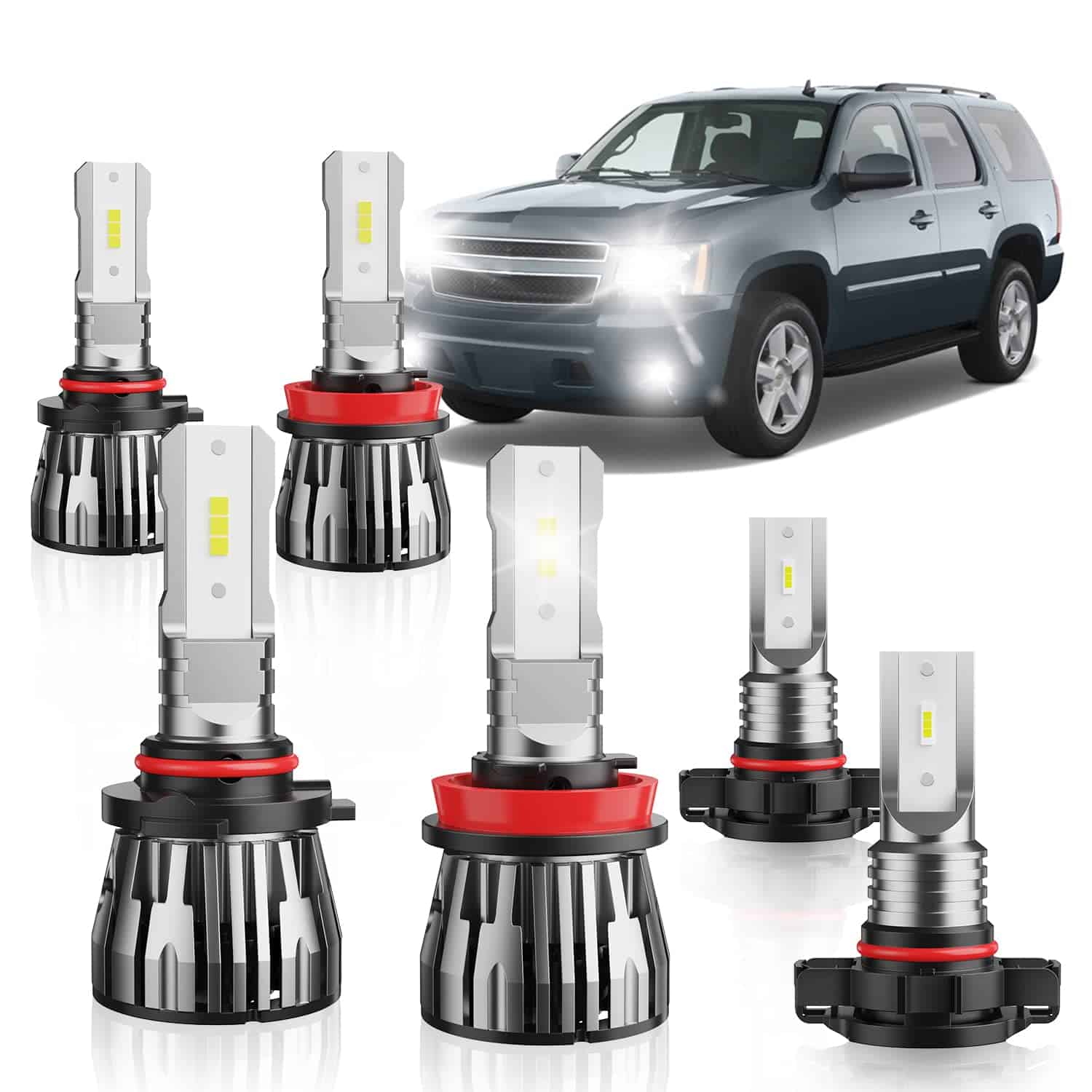 ETOILUMI 6PCS LED Bombillas Frontales LED Combo de Luces
