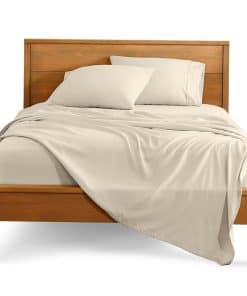 Juego de sábanas Bare Home California King - 1800 -Arena