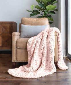 Manta de Punto Grueso Linen Market - Talla Única en Color