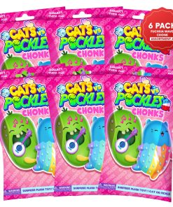 Bolsas de misterio Cats vs Pickles Chonk Fucsia Wave 6pk |