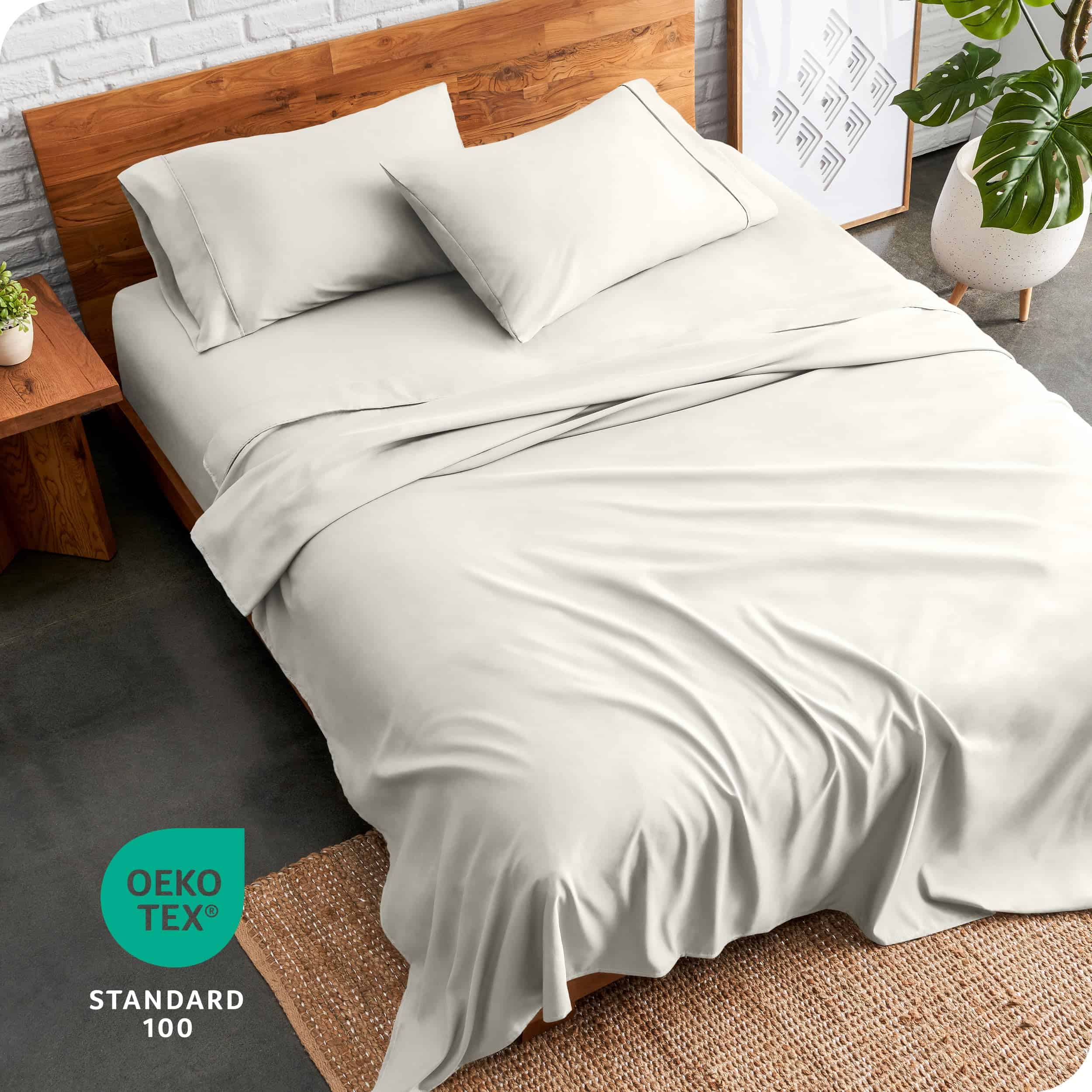 Juego de sábanas completas Bare Home - Juego -Crema - Imagen 8