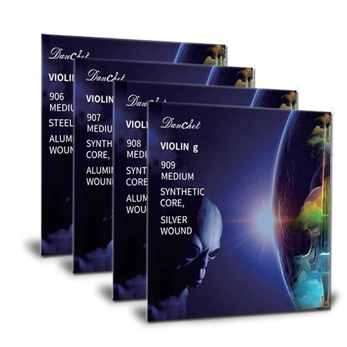 Cuerdas para Violín Danchet 4/4 Juego Completo Grado - Imagen 6