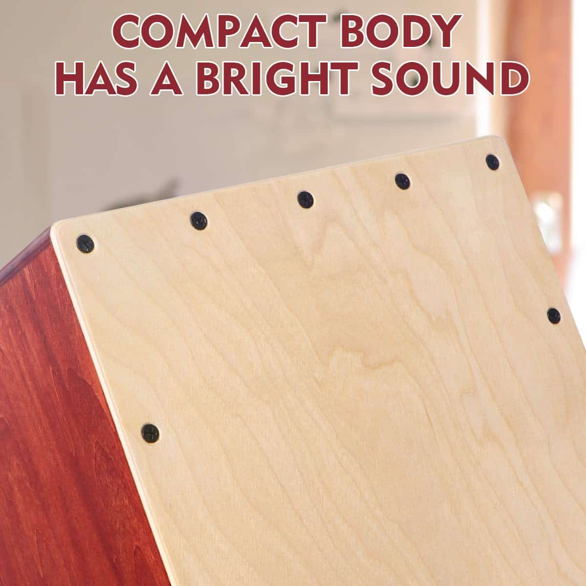 Cajón Aklot de 10" Compacto de Madera de Abedul para - Imagen 5