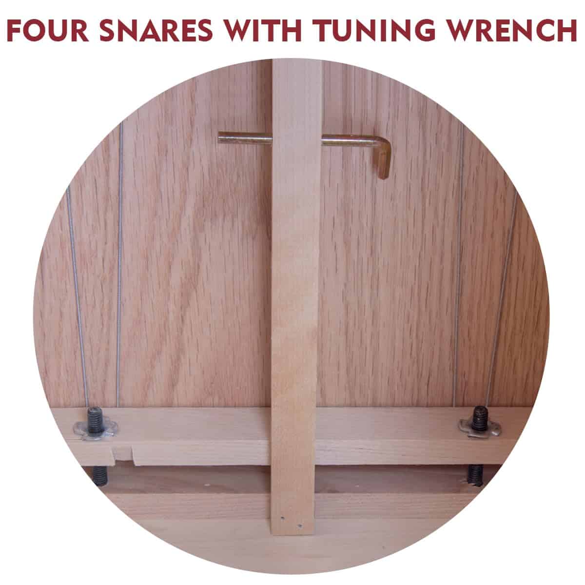 Cajón Aklot de 10" Compacto de Madera de Abedul para - Imagen 4