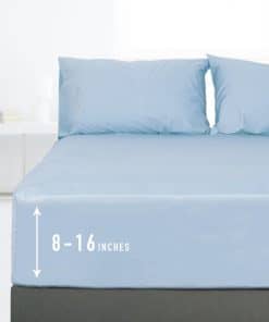 Sábana ajustable California King con motivo de girasol,