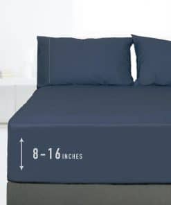 Sábana Ajustable California King Sunflower, 1 Pieza, 16" de