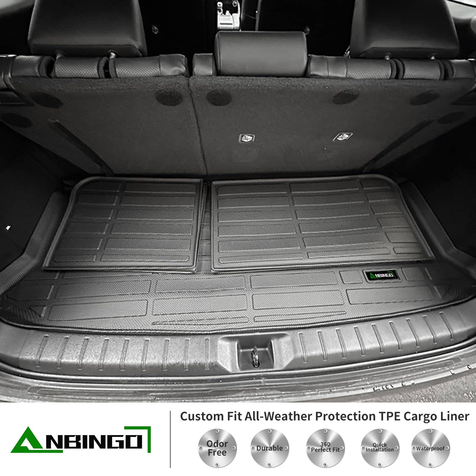 ANBINGO Tapetes y Forro de Carga Personalizados para Toyota - Imagen 7