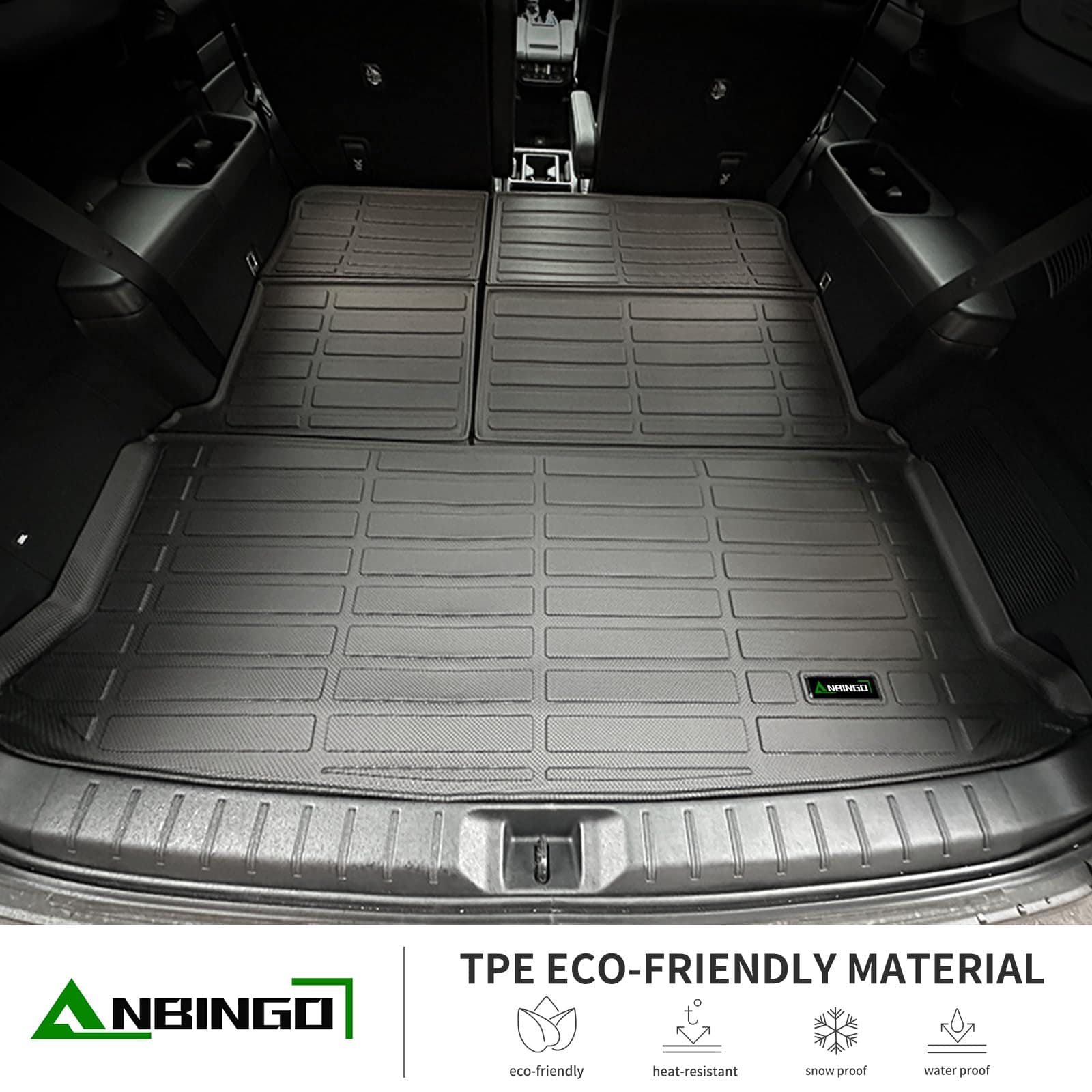 ANBINGO Tapetes y Forro de Carga Personalizados para Toyota - Imagen 5