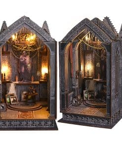 Kit de Rincon de Libro AONGAN - Kit de Casa de Muñecas en