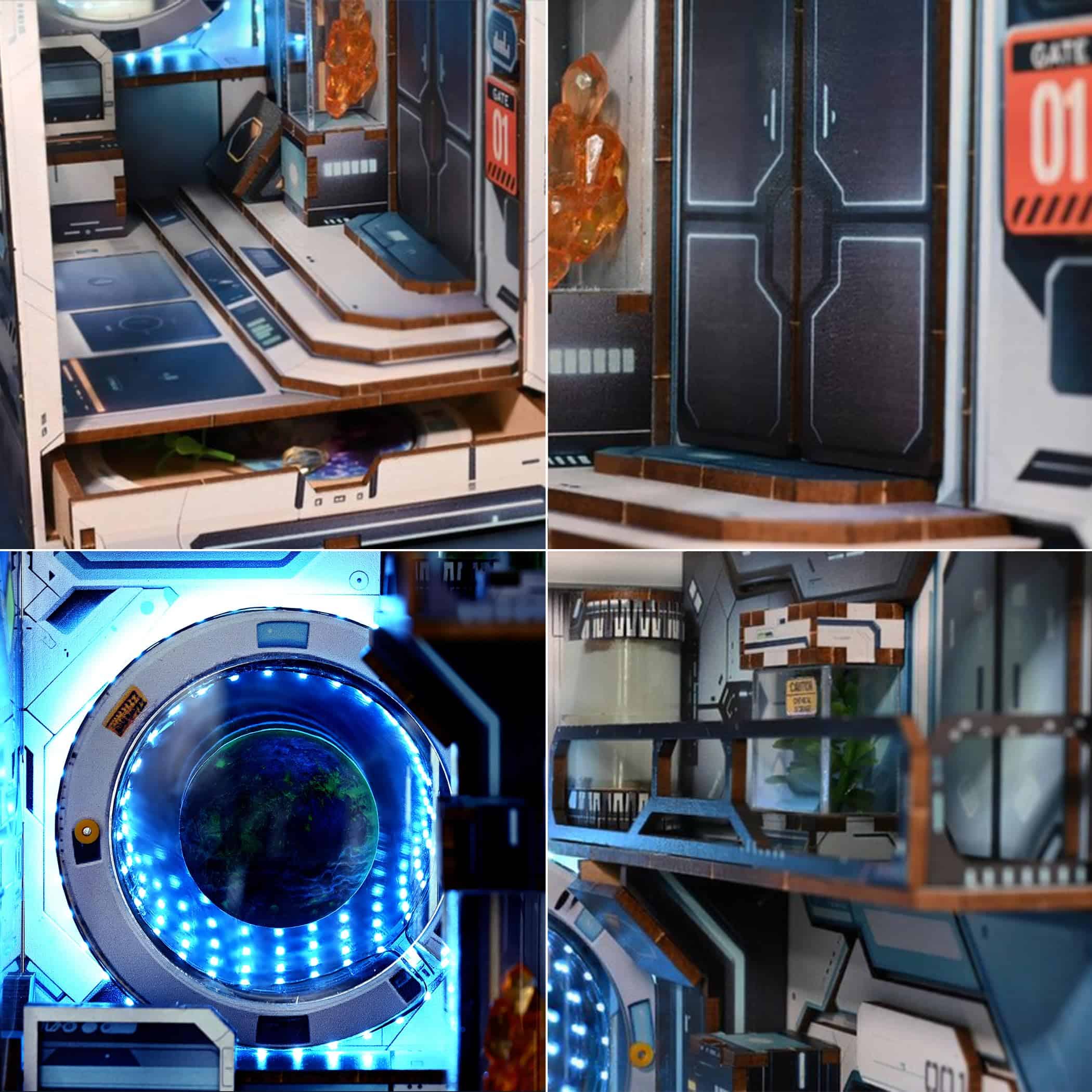 Kit de Rincón de Libros AONGAN - Kit de Casa de Muñecas en - Imagen 7