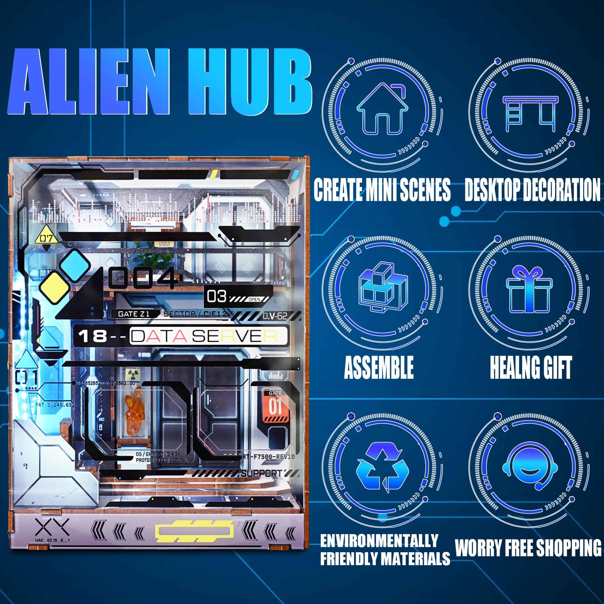 Kit de Rincón de Libros AONGAN - Kit de Casa de Muñecas en - Imagen 5