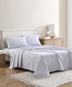 Juego de Sábanas 1888 Mills Easy Eco de 4 Piezas, 100%