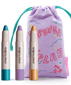 Trío de Crayones Faciales de Fantasía Evereden Kids: